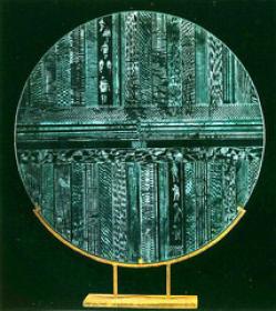 Angelo Rinaldi, scultura in cristallo scolpito